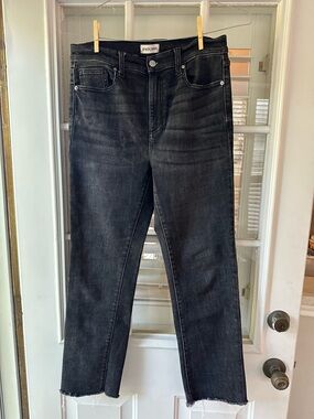 Women’s Sneak Peek Straight-Leg Black Jeans - Size 29